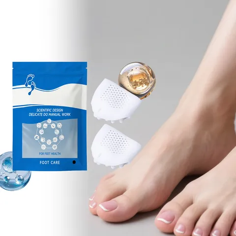 Silicone Toe Separator Foot Care Tool Breathable Bunion Corrector Straightener Toe Spreader Daily Foot Health Relief