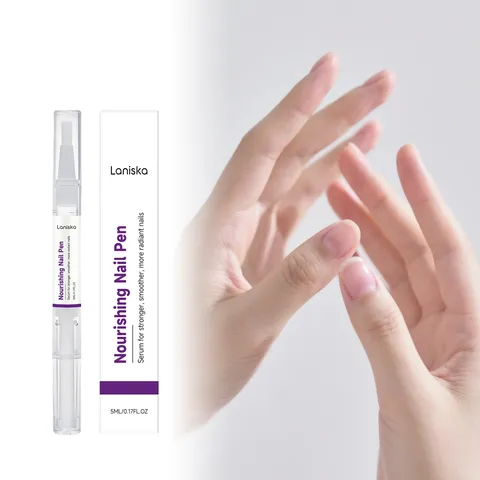 LANISKA Nourishing Nail Pen Moisturizing Cuticle Oil Repair Dryness Smooth Nail Surface Daily Nail Care Tool