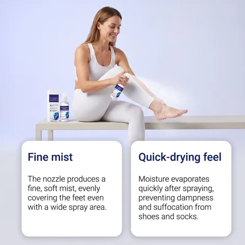 Foot Care Spray Moisturizing Foot And Instep Skin Nourishing Daily Maintenance Portable Spray Bottle Cosmetic Care Product
