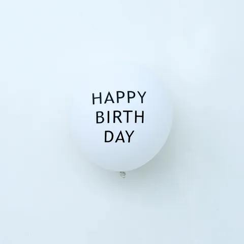 Ins Stijl Witte Latex Verjaardagsballonnen Happy Birthday To You Bedrukte Ronde Ballonnen Voor Verjaardagsfeest Decoratie