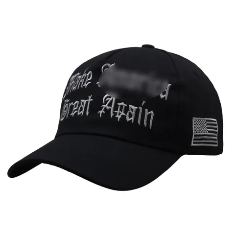 Casquette de Baseball en Coton à Broderie de Lettres Gothiques Streetwear Réglable Chapeau de Soleil pour Hommes Femmes Noir Rétro