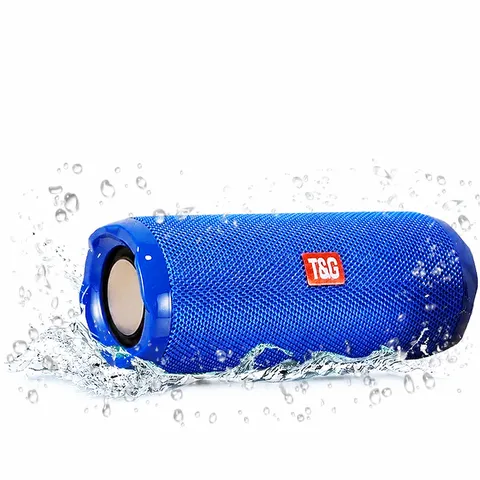 Tragbarer Kabelloser Bluetooth Lautsprecher Wasserdichter Outdoor Stoff TWS Stereo Sound Musikbox Mit TF Karte USB Port