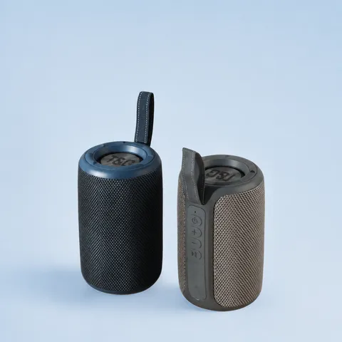 Tragbarer Kabelloser Bluetooth Lautsprecher Draraußen Stoff Mesh Subwoofer TWS Stereo Sound Musik Player Freisprechbox