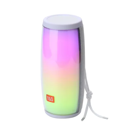 Haut-Parleur Pulse Bluetooth Sans Fil avec Lumières LED Colorées et Basses Lourdes