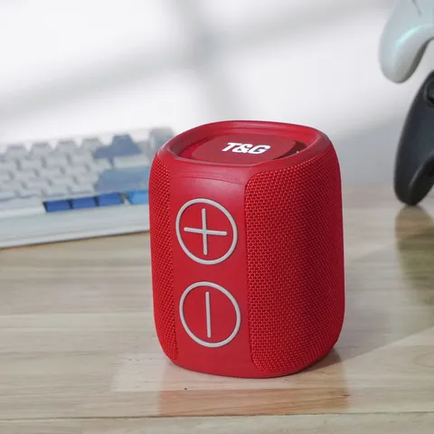 Tragbarer Kabelloser Bluetooth Lautsprecher Outdoor Mini Subwoofer Mit TWS Stereo Sound Unterstützung TF Card Tragbare Reise Party Audio