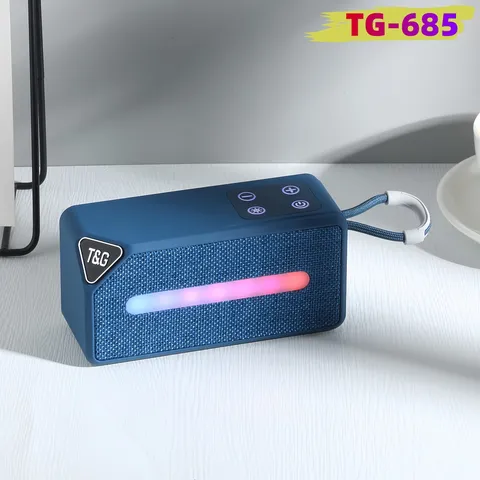 Tragbarer Kabelloser Bluetooth Lautsprecher Mini Outdoor Subwoofer TWS Stereo Audio Mit RGB Licht Handheld Musik Spieler Geschenk
