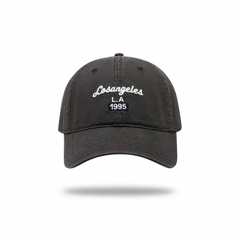 Unisex Casual Βαμβακερό Καπέλο Μπέιζμπολ Με Τρισδιάστατο Κέντημα Γραμμάτων Los Angeles 1995 Ρυθμιζόμενο Αθλητικό Καπέλο