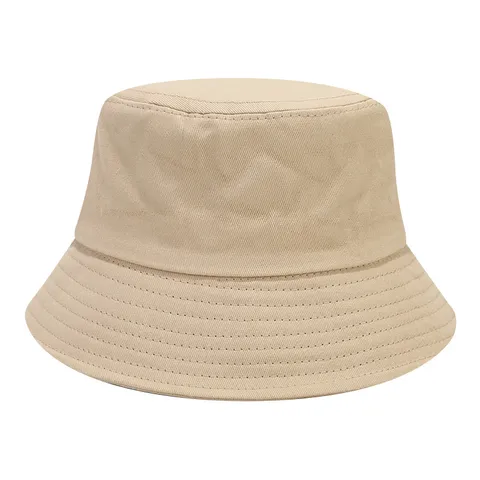 Βαμβακερό Καπέλο Bucket για Άνδρες Υπαίθριο Casual Προστασία από τον Ήλιο Αναπνεύσιμο Μονόχρωμο Καλοκαιρινό Καπέλο