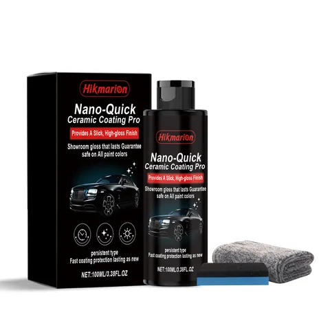 Kit de Revestimiento Cerámico Nano Hikmarion Protección de Pintura de Coche Pulido Restauración Brillo Líquido de Mantenimiento