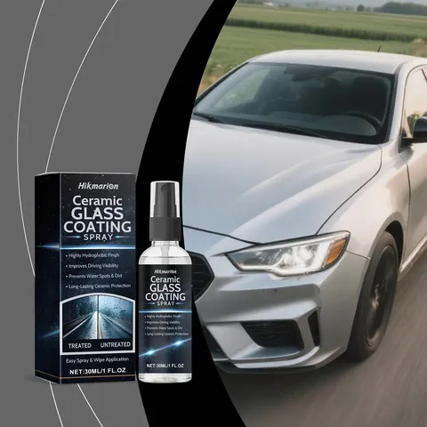 Hikmarion Auto Beschichtung Spray Keramik Glas Beschichtung Hydrophob Antifouling Lackpflege Auto Detaillierung