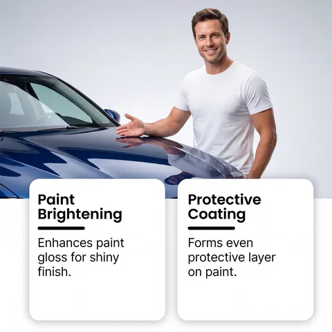 HOMONTH Agente de Revestimiento Nano para Coche Cuidado de Pintura Spray Impermeable Antifouling Pulido Brillo Protección