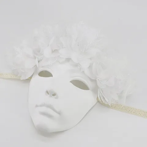 Tag Der Toten Blumenmaske Mexikanischer Zucker Totenkopf Maskenball Gesichtmaske Halloween Party Performance Kostüm Zubehör