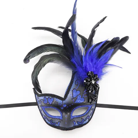 Halloween Sexy Veer Maskerade Masker Voor Vrouwen Glitter Strass Koningin Oogmasker Carnaval Feest Kostuum Make-up Rekwisieten