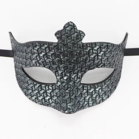 Máscara de Baile de Máscaras Romana Vintage para Fiesta de Carnaval de Halloween Máscara de Plástico Retro Textura en Relieve