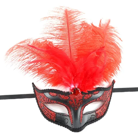 Veren Maskerade Masker Voor Dames Heren Carnaval Halloween Feest Kostuum Accessoires Venetiaans Glitters Strass Decoratie Masker
