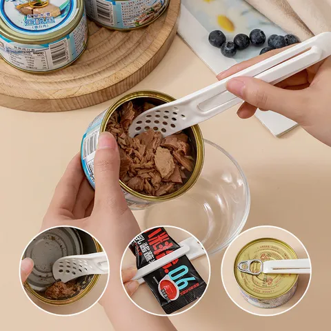 Abrelatas Multifuncional Gadget de Cocina de Plástico Portátil Colador de Alimentos Para Cocina