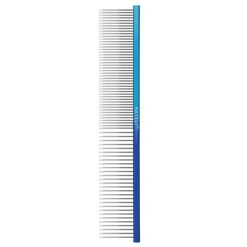 Pet Grooming Comb Stainless Steel Dog Cat Flea Comb Gradient Metal Handle Shedding Brush Hair Care Tool