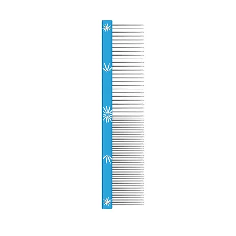 Stainless Steel Pet Grooming Comb Double Sided Metal Teeth Dog Cat Hair Removal Grooming Care Deshedding Tool