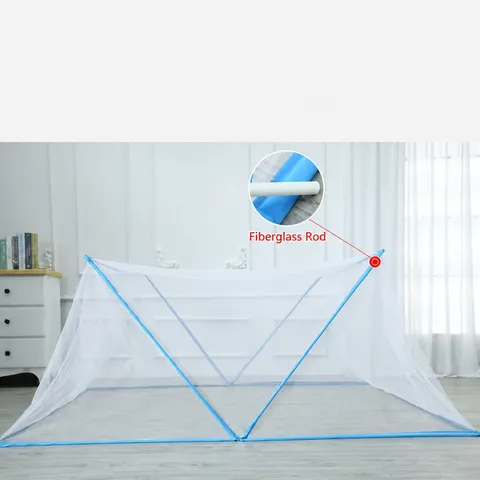 Zanzariera Pieghevole Design Yurta Poliestere Baldacchino per Letto Zanzariera Portatile per Letto Singolo Matrimoniale Dormitorio Studenti
