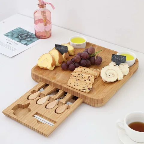 Natural Slate Cheese Labels Blank Food Markers Charcuterie Board Signs Plant Markers Black Stone Cheese Toppers