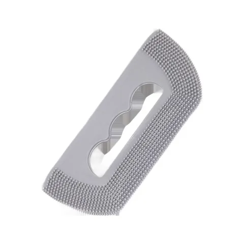 Multifunctional Pet Hair Remover Gray TPR Cat Dog Grooming Brush Portable Pet Fur Remover Cleaning Tool