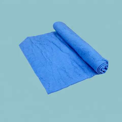 Toalla de Gamuza Sintética para Mascotas Absorbente de Secado Rápido con Cubo para Perros Gatos Suministros de Limpieza