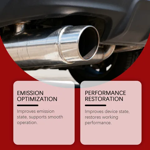 Car Catalytic Converter Cleaner Exhaust Pipe Carbon Deposit Removal Automotive Engine Maintenance Cleaning Liquid