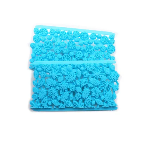 Plastic Fondant Cake Embossing Mold Grid Pattern Sugar Craft Decorating Tool Kitchen Bakeware Baking Mold