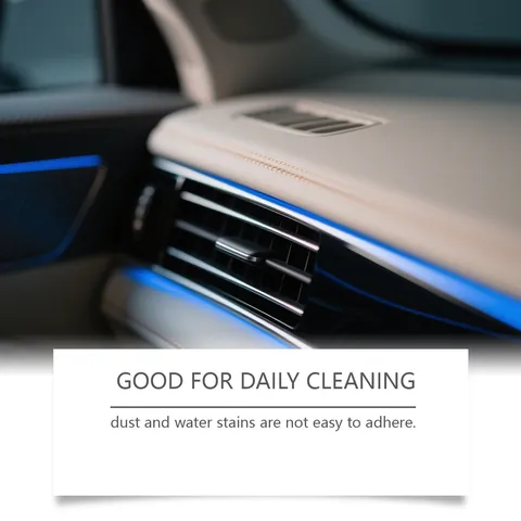HOMONTH Car Interior Cleaning Kit Multi-Purpose Foam Cleaner with Microfiber Towel and Sponge for Leather Care