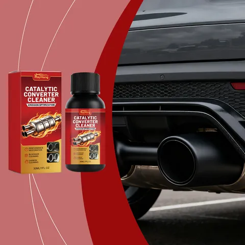 Car Catalytic Converter Cleaner Exhaust Pipe Carbon Deposit Removal Automotive Engine Maintenance Cleaning Liquid