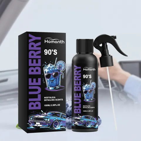 Deodorante per Auto Stile Retro Fragranza Lunga Durata Flacone Spray deodorante per Interni Auto