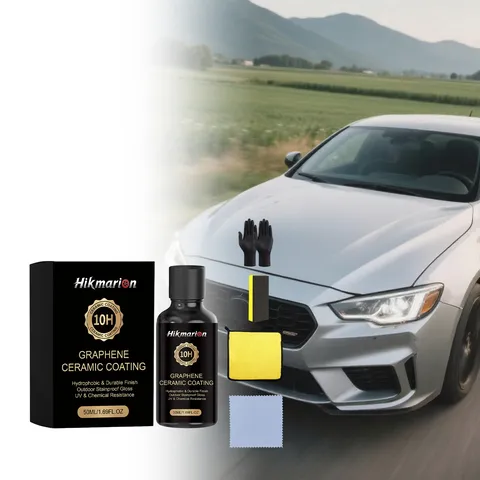Hikmarion Kit de Revestimiento de Coche de Cerámica de Grafeno Protección de Pintura