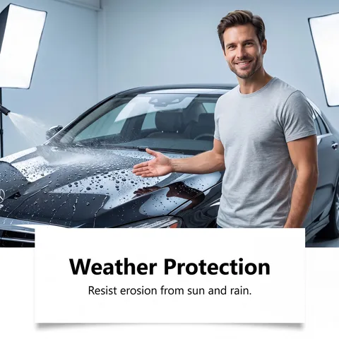 Hikmarion Kit de Revestimiento de Coche de Cerámica de Grafeno Protección de Pintura