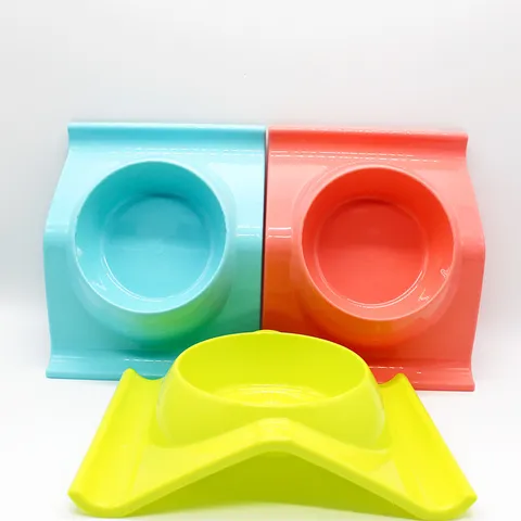 Gamelle pour Chien en Acier Inoxydable pour Aliments Antidérapante pour Chiot Petits Chiens Articles d'Alimentation