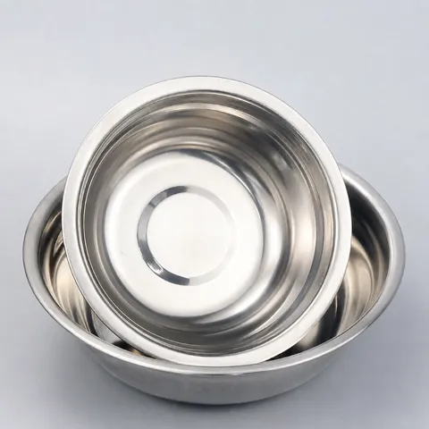 Stainless Steel Pet Bowl Anti Slip Dog Cat Food Water Bowl Thickened Metal Feeding Bowl Pet Feeding Supplies