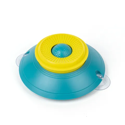 Comedero Lento para Mascotas de Plástico ABS Juguete Rompecabezas para Perros con Ventosa