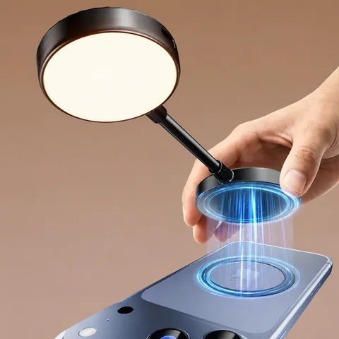Magnetisch Flexibel Slang Vullicht LED Selfie Live Streaming Vullicht Instelbare Kleurtemperatuur Draagbare USB Bureaulamp