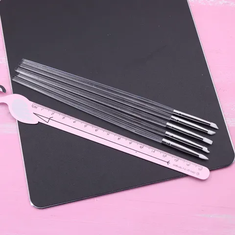 Clay Sculpting Silicone Pens Soft Tip Carving Tools Pottery Fingertip Eraser Nail Art Shaping Craft Accessories