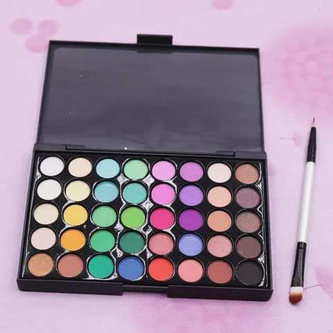 Clay Doll Makeup Color Powder Palette Soft Pottery Doll Coloring Blush Eyeshadow Gradient Color Palette