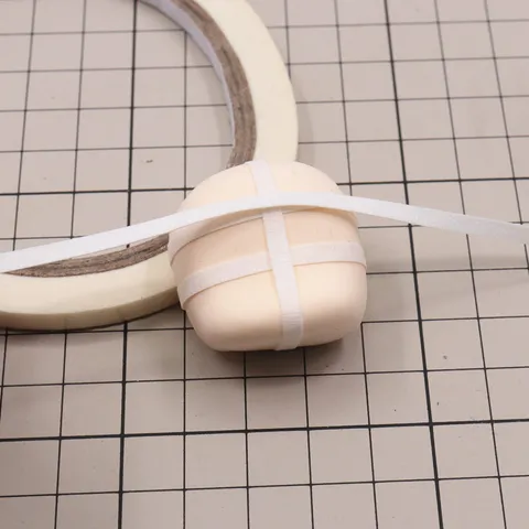 White Positioning Tape For Soft Pottery Clay Doll Eye Drawing Alignment Craft Tool