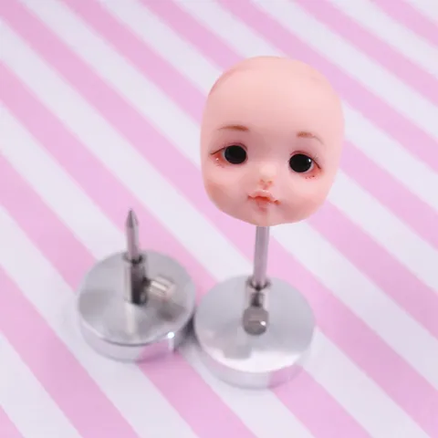 Metall OB11 Puppenkopf Ständer DIY Modellierwerkzeug Raumaluminium Backhalterung Miniatur Puppenherstellung Zubehör Halter