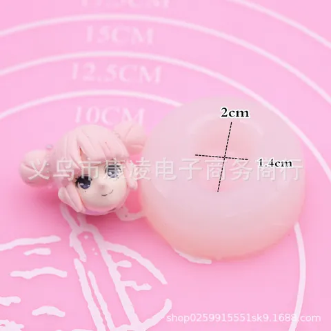 Mini Female Face Silicone Mold For Air Dry Clay Soft Pottery DIY Craft Making Tool Handmade Art Craft Supply