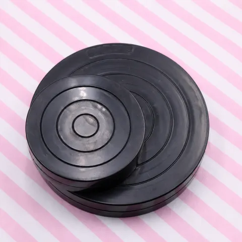 Schwarzer Kunststoff Ton Modellierung Drehtel Rotiendes Töpferrad DIY Modellbau Werkzeug Für Basteln