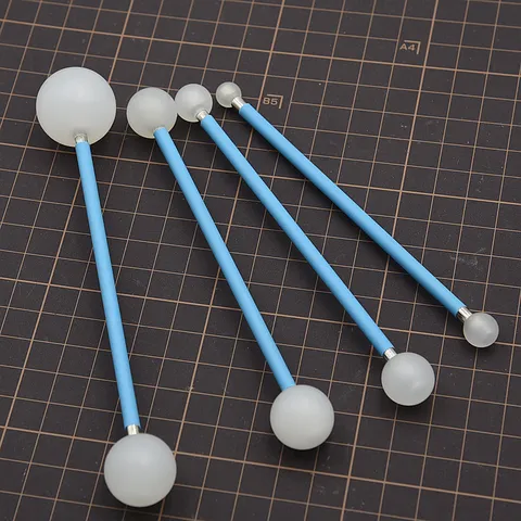 Soft Pottery Ultra Light Clay Ball Stick Resin Clay Succulent Making Tool Simulation Floral DIY Round Head Sculpting Tool
