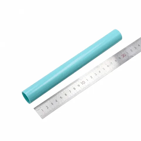 Plastic Clay Rolling Pin Mint Green Hollow Sculpting Stick DIY Craft Modeling Tool For Soft Pottery Air Dry Clay Art Craft