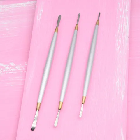 Metal Soft Pottery Sculpting Tool Set Clay Carving Knife Craft Tool For Doll DIY Miniature Making