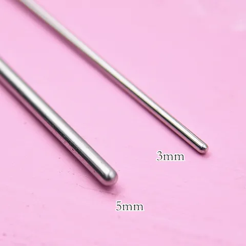 Edelstahl Polymer Ton Modellierwerkzeuge Töpfern Nadel Handwerk Formstab Bastelbedarf