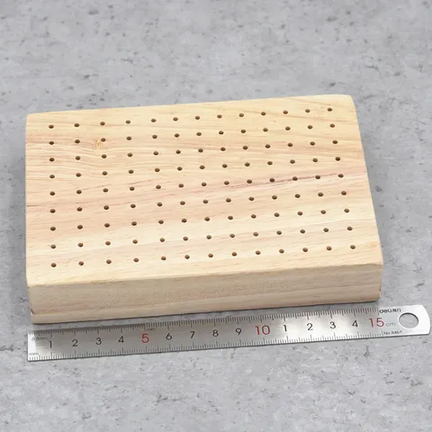 Wooden Clay Insert Board Rectangular Thick Oak Drying Rack For Soft Pottery Plasticine DIY Craft Tool