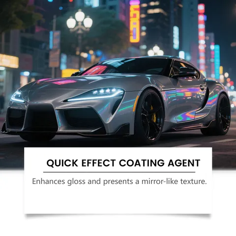 Spray de Revestimiento Transparente para Coche Película Protectora de Pintura Impermeable Pulido Brillo Cuidado