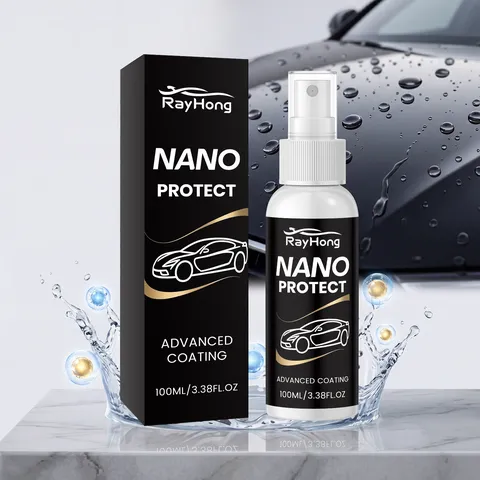 Spray de Revestimiento Protector Nano para Coche Hidrófobo Cuidado de Pintura Líquido Mejora de Brillo Producto de Mantenimiento Automotriz